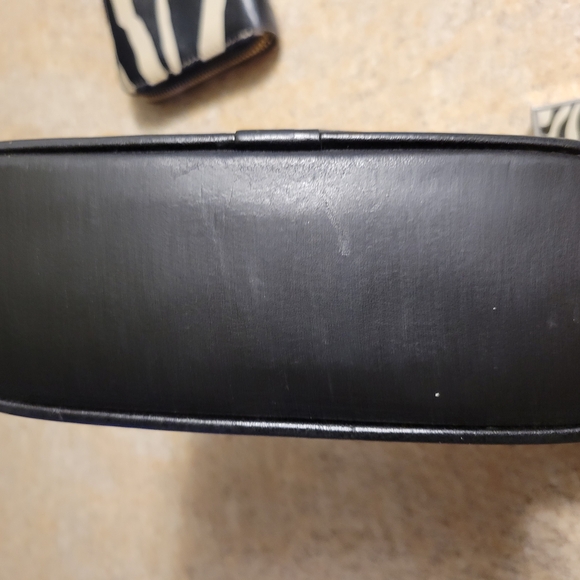 Dooney & Bourke Zebra Print Wallet and Pouch - Picture 4 of 7